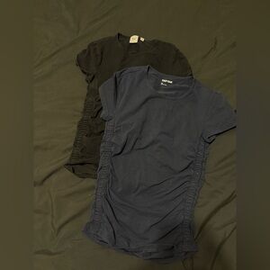 TNA Black and Navy Short Sleeve Tees